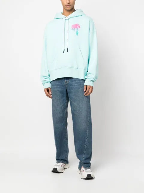 Palm Angels I Love PA print hoodie