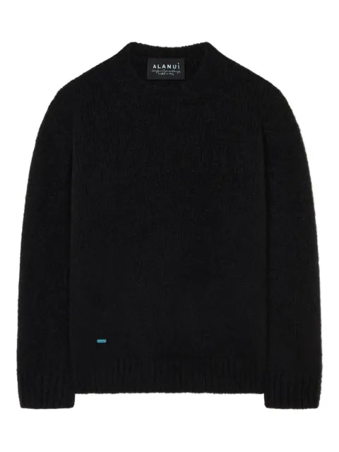 Alanui ribbed crew-neck sweater