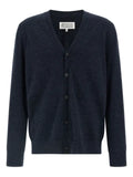 Maison Margiela elbow patch wool cardigan