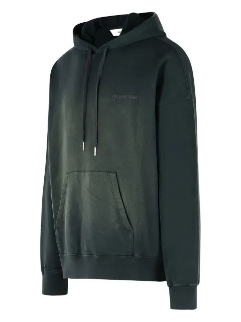 Golden Goose unisex hoodie in cotton with a bleached effect