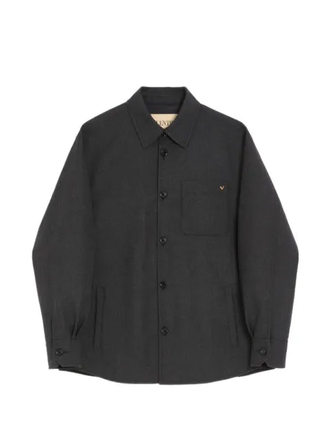Valentino Garavani jacket in nylon gabardine with VGold