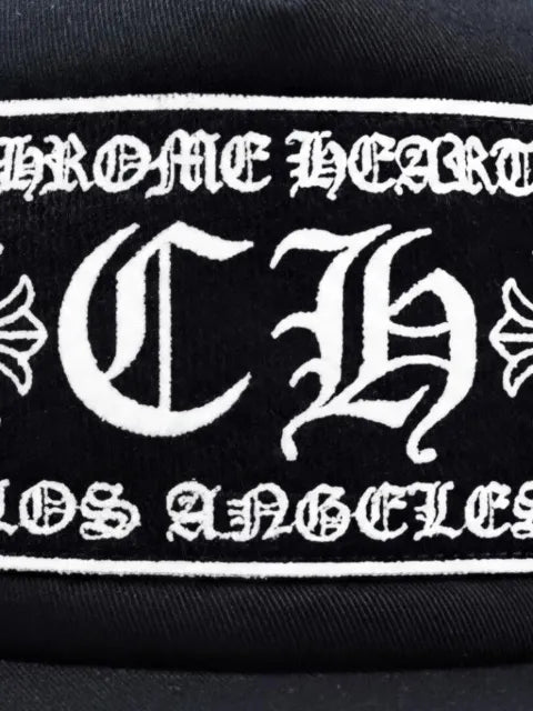 Chrome Hearts logo-embroidered trucker cap