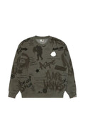 AAPE BY *A BATHING APE® graffiti-print sweater