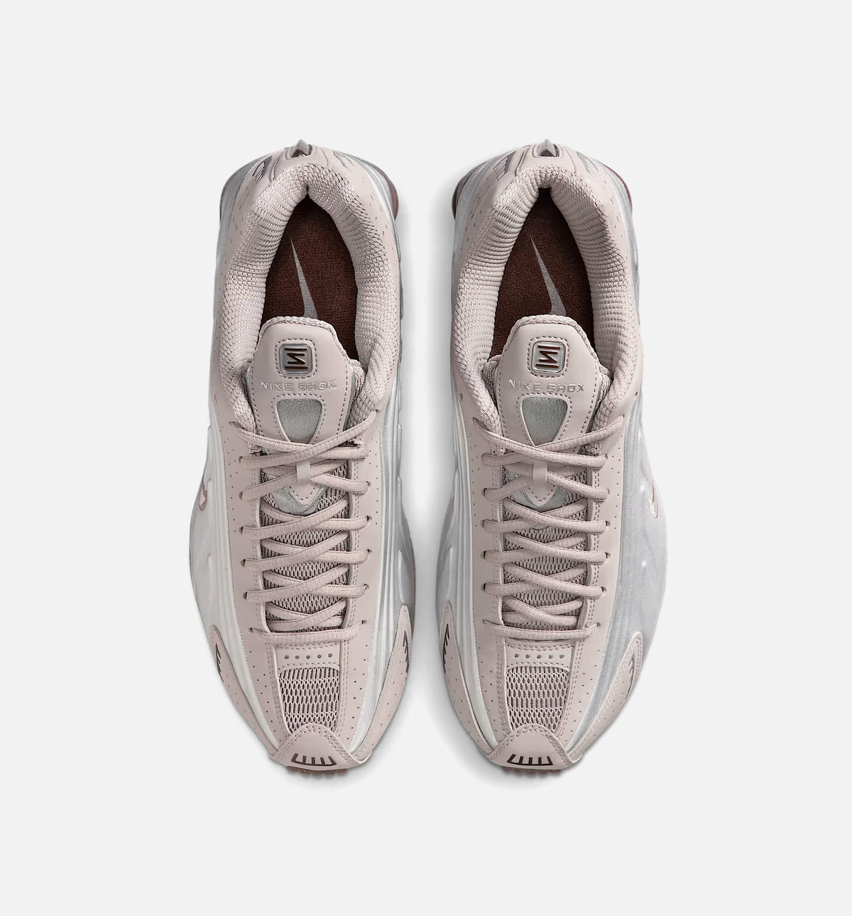 Nike Shox R4 Men's Sneakers - Cave Stone/College Grey/Baroque Brown