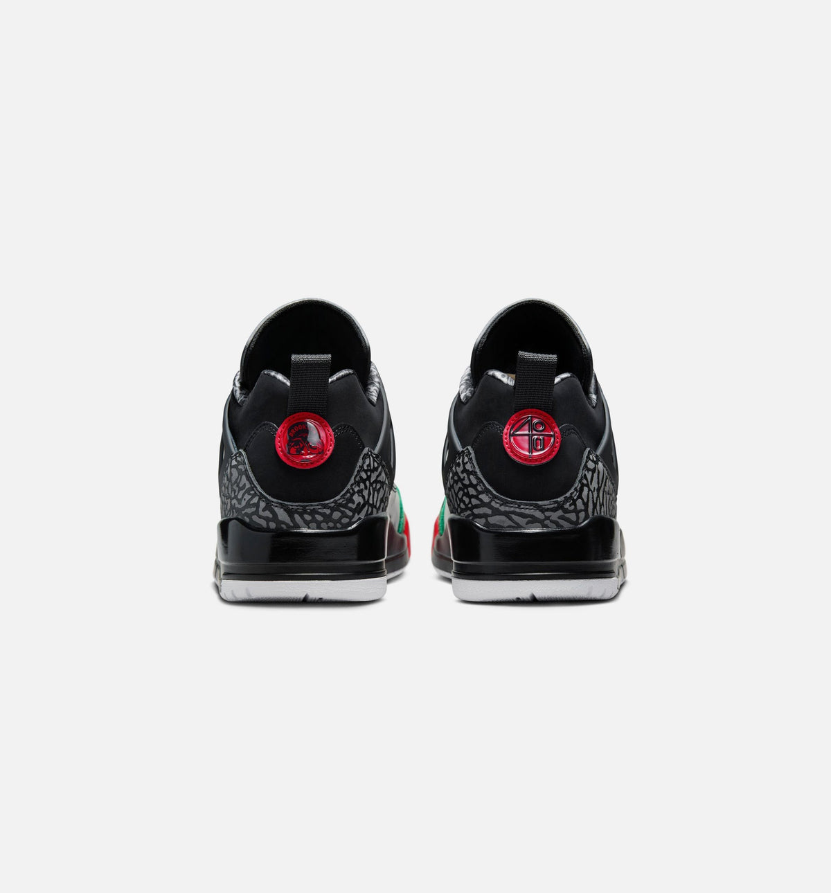 Spizike Low Men's Lifestyle Shoe - Black/Classic Green/White/Varsity Red