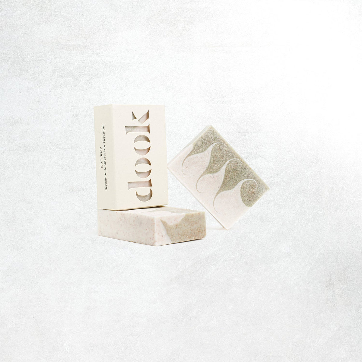 Dook Scottish Salt Soap: Bergamot, Juniper & Rose Geranium