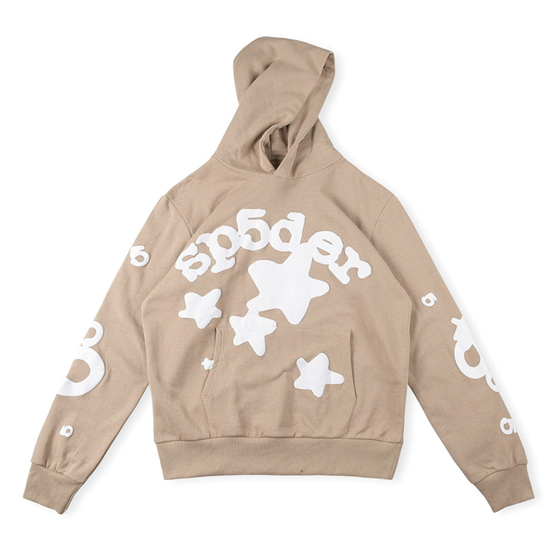 Sp5der Beluga Hoodie Apricot #8212