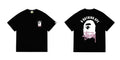 BAPE White Ape Back Graphic T-Shirt